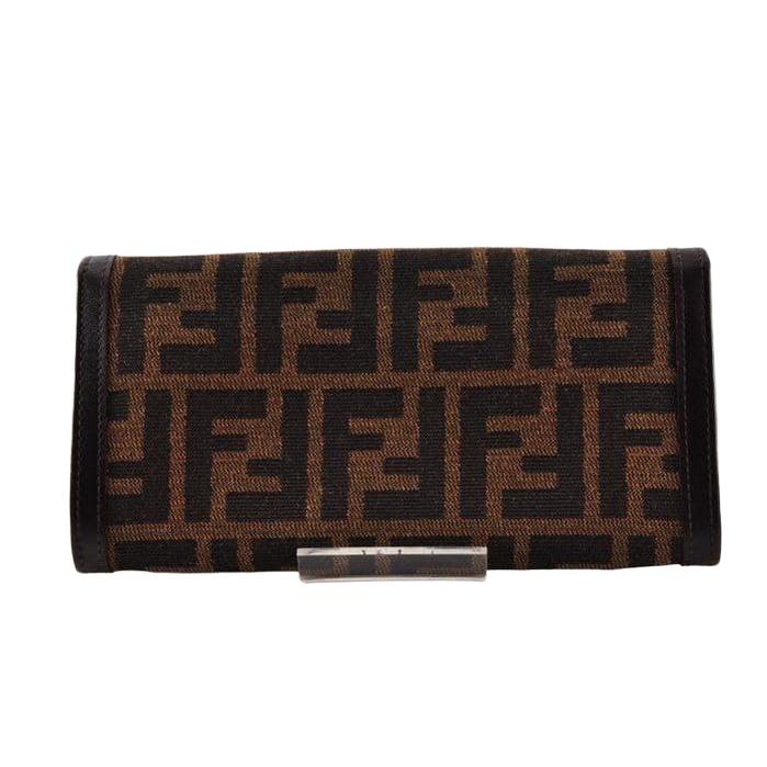 Fendi Brown Long Wallet - VeeLuxeCollectives