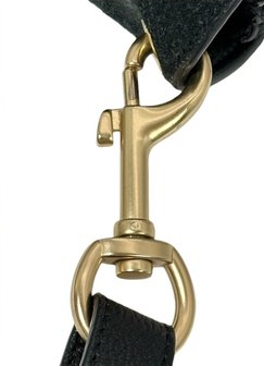 See by Chloé Hana Shoulder Bag – Black Suede & Leather with Gold-Tone Hardware