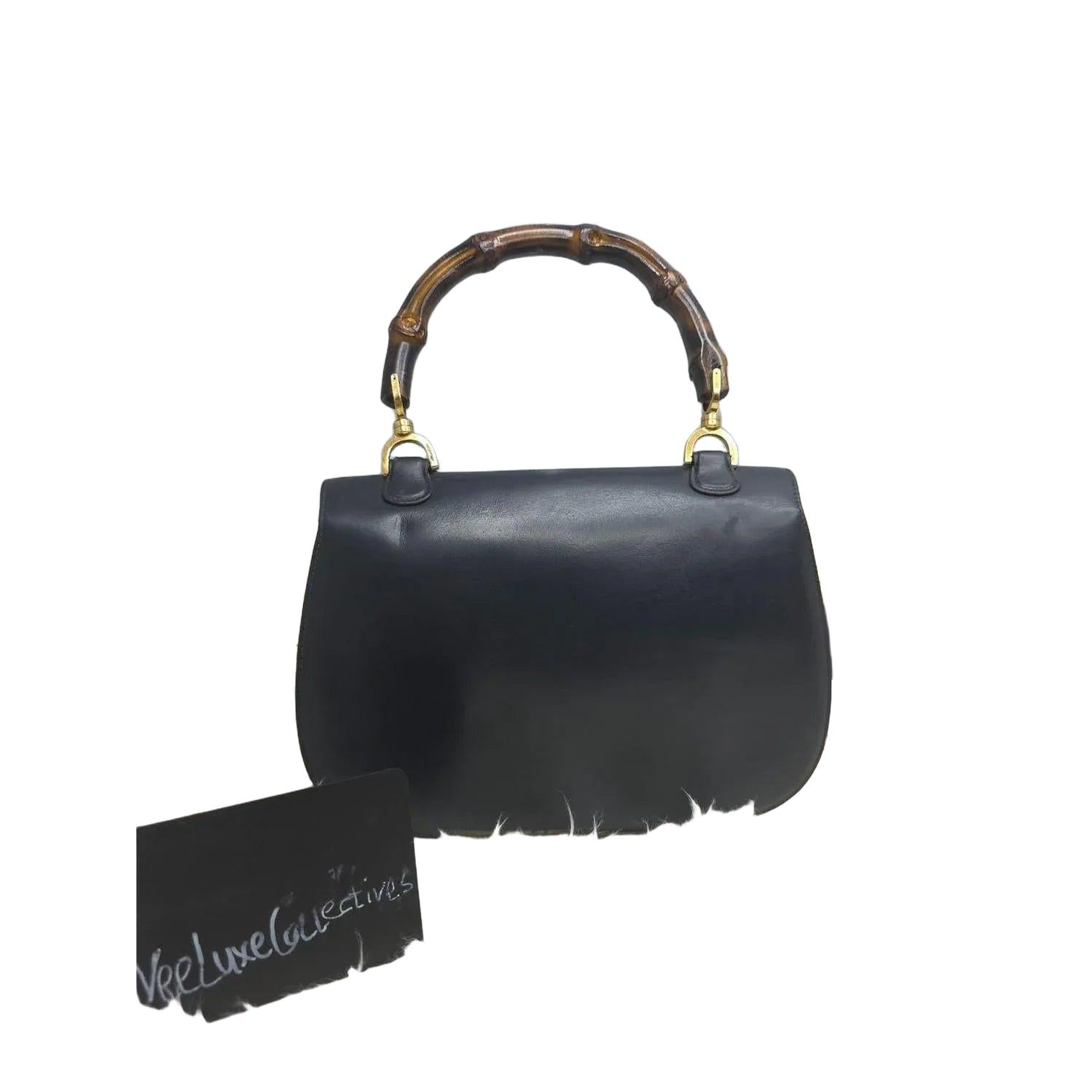 Gucci 1947 Bamboo Handbag - VeeLuxeCollectives