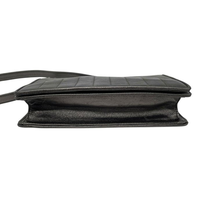 Sac porté épaule Yves Saint Laurent métallisé