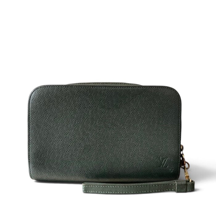 Louis Vuitton Baikal Taiga Vintage Clutch Bag – Green