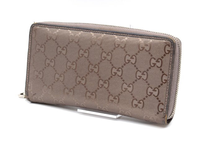 Gucci Long Bifold Wallet grey