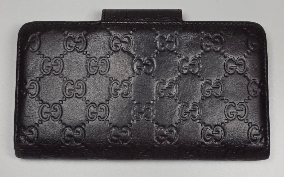 Gucci Guccissima Brown Leather Wallet