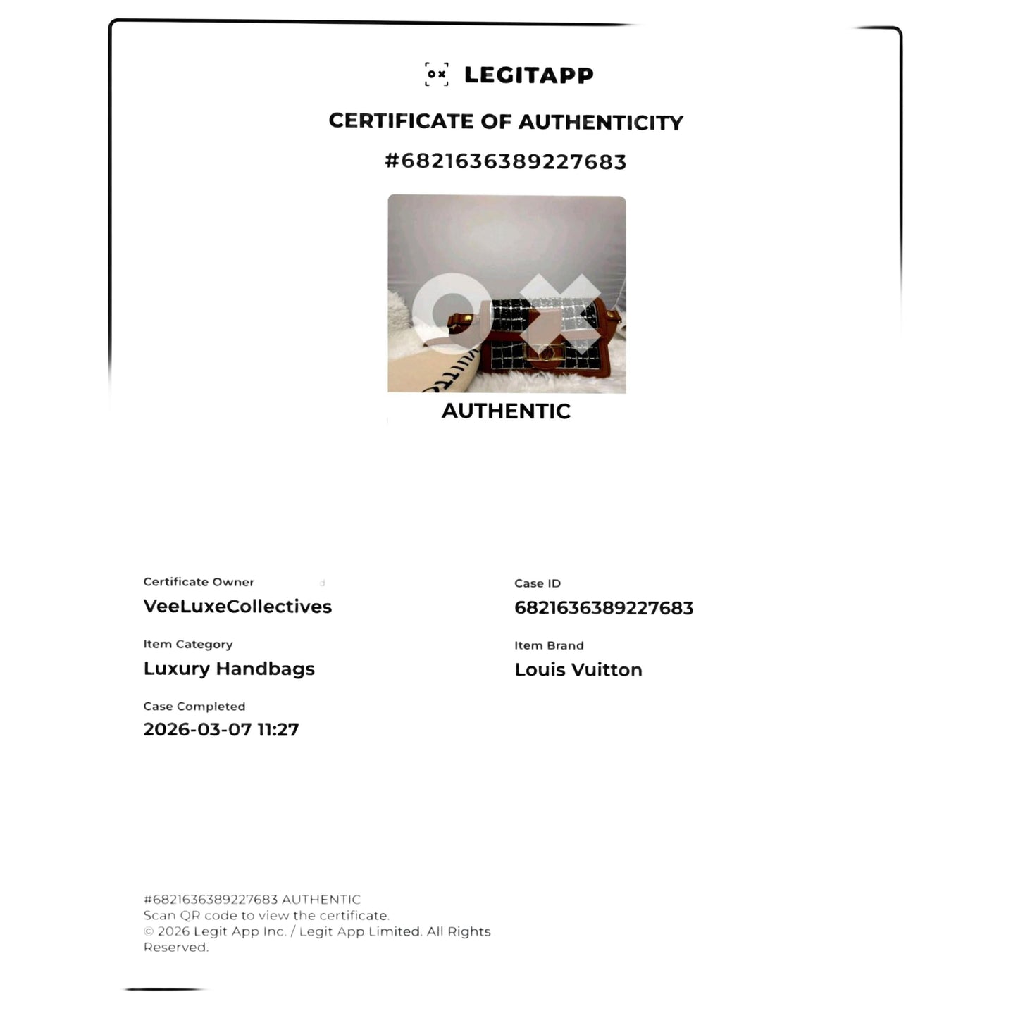 Louis Vuitton Dauphine Belt Bagmple product