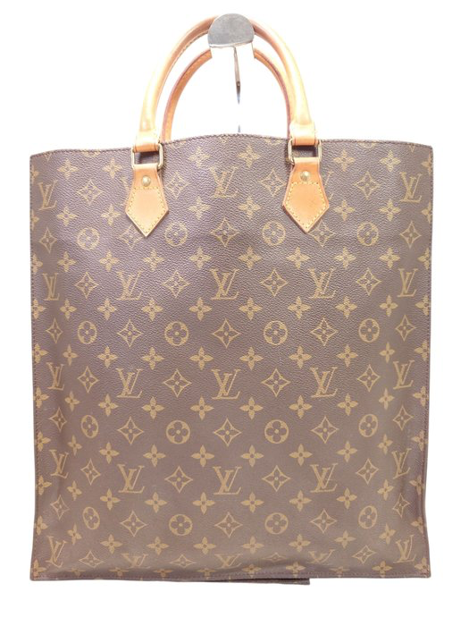 Louis Vuitton Sac Plat GM Monogram Tote Bag