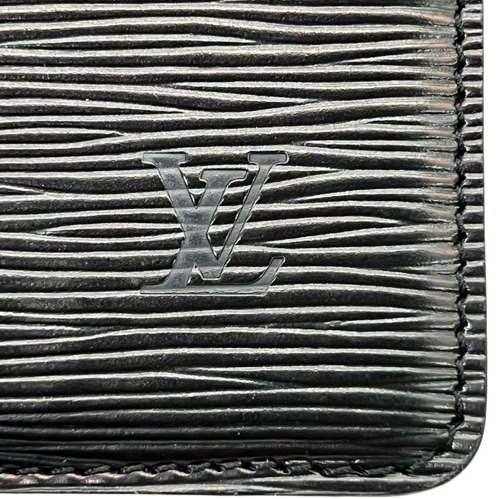 Louis Vuitton Homme Epi Leather Clutch Bag – Black