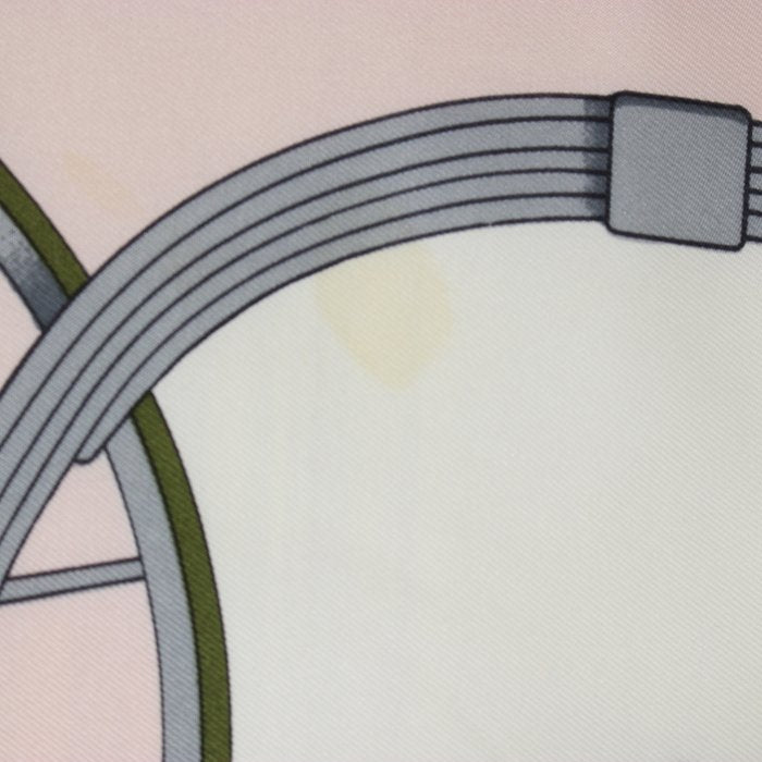 Hermès “Springs” Carré 90 Silk Scarf