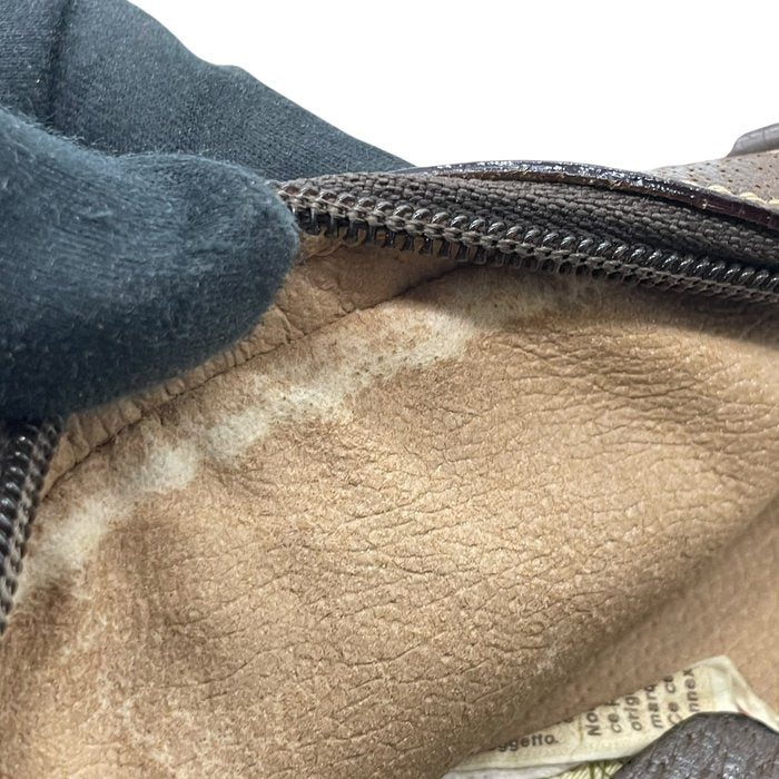 Gucci GG Supreme Web Stripe Crossbody Bag