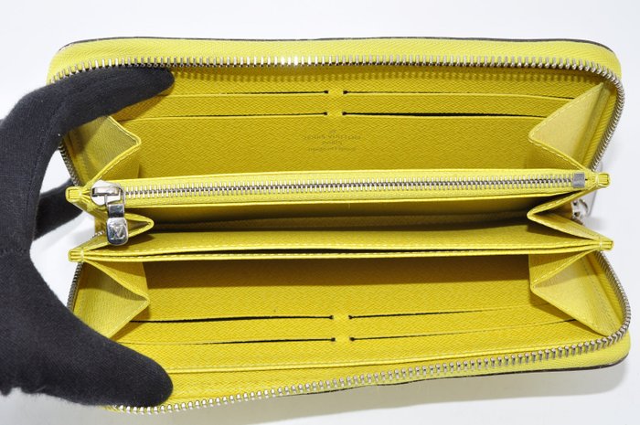 Louis Vuitton Zippy Epi Leather Wallet – Yellow