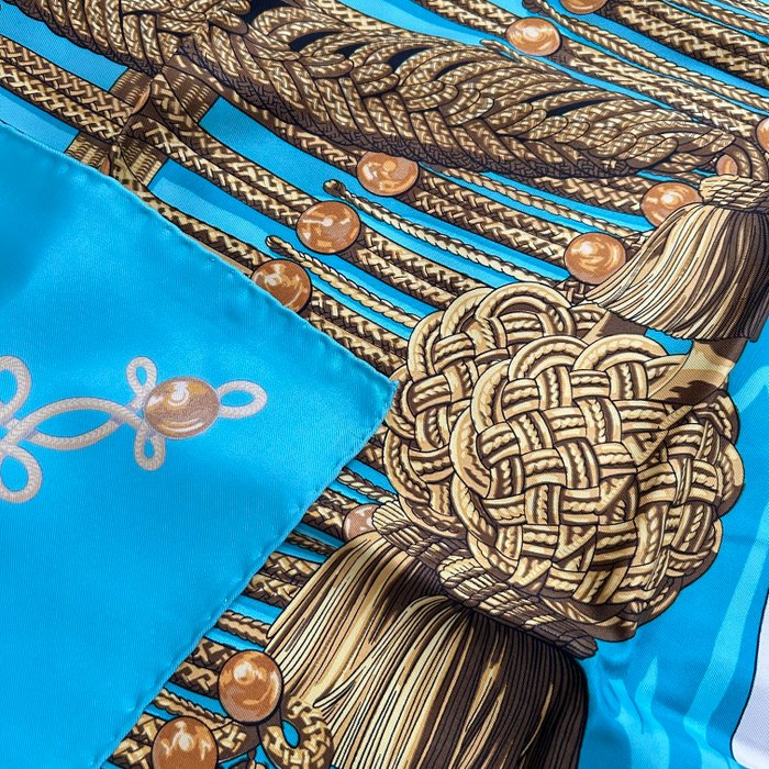 Hermès Carré 90 Brandenbourgs Silk Scarf