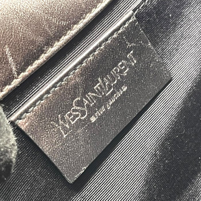 Sac porté épaule Yves Saint Laurent métallisé