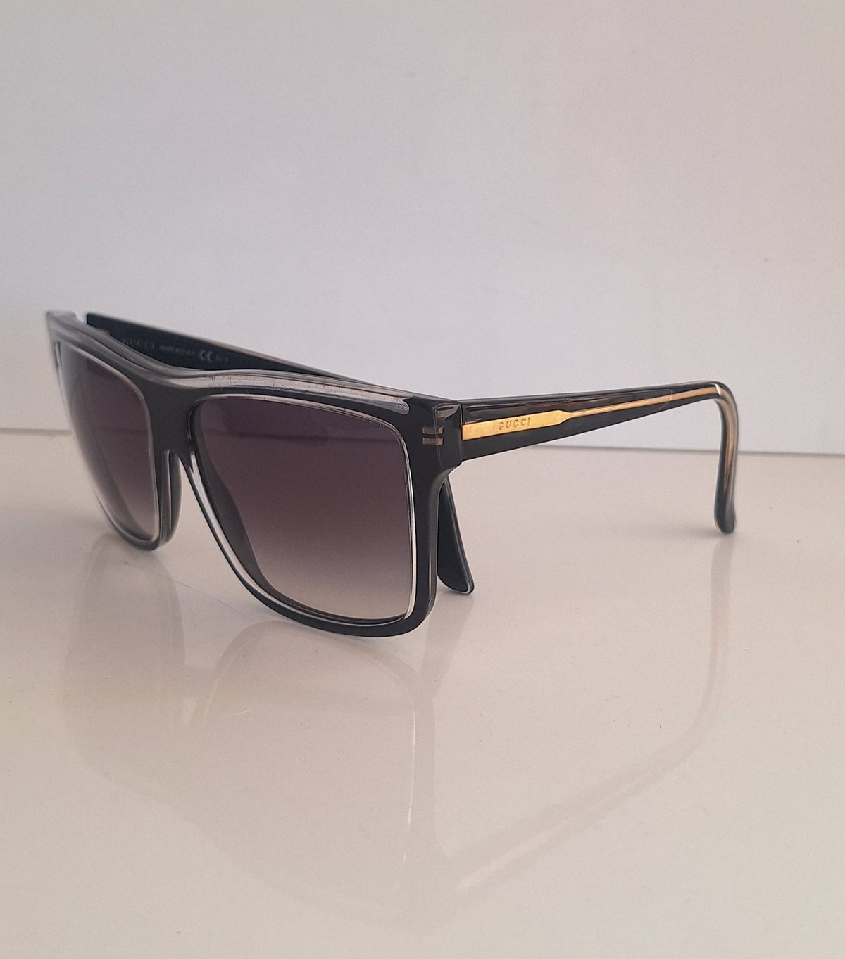 Gucci GG 3179/S Black and Gold Sunglasses