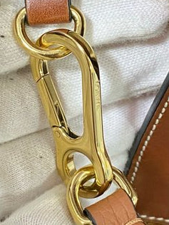 Loewe Hammock 2-Way Shoulder Bag – Brown Leather