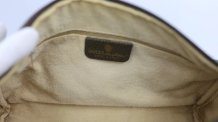 Gucci GG Supreme Sherry Line Vintage Boston Bag