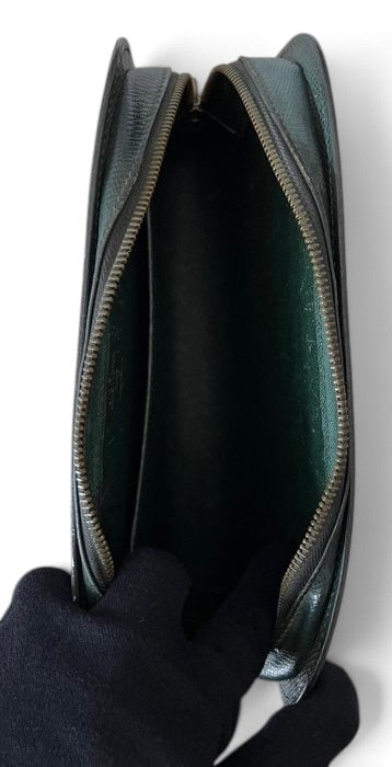 Louis Vuitton Baikal Taiga Vintage Clutch Bag – Green