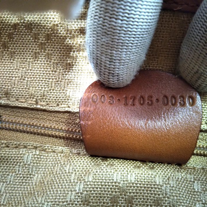 Gucci Bamboo Brown Leather Backpack