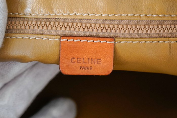 Céline Macadam Clutch Bag – Beige and Brown