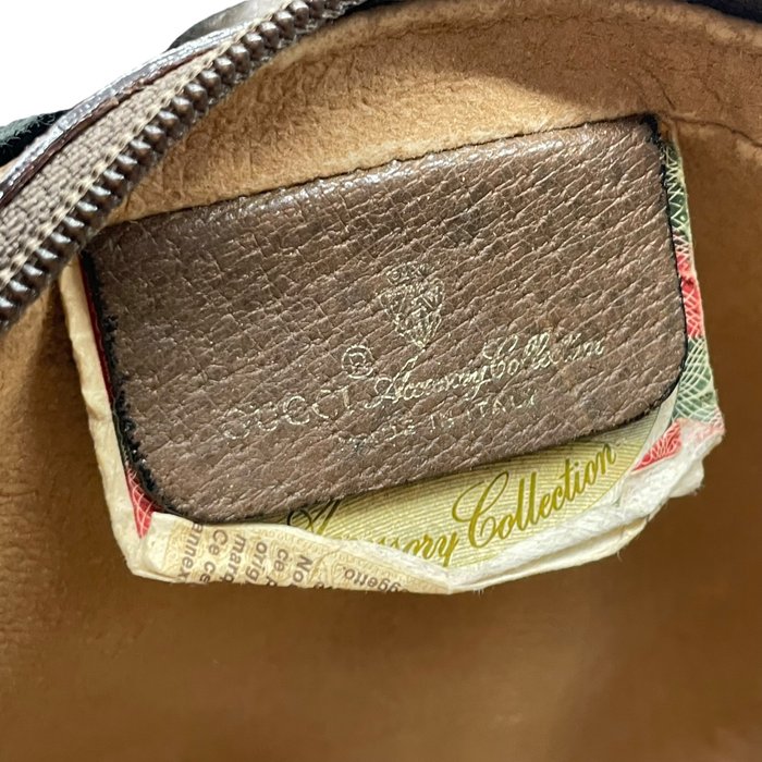 Gucci GG Supreme Web Stripe Crossbody Bag