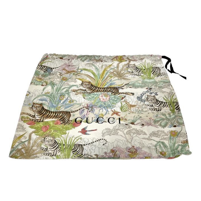 Gucci Jackie Tiger Multicolour Leather Shoulder Bag