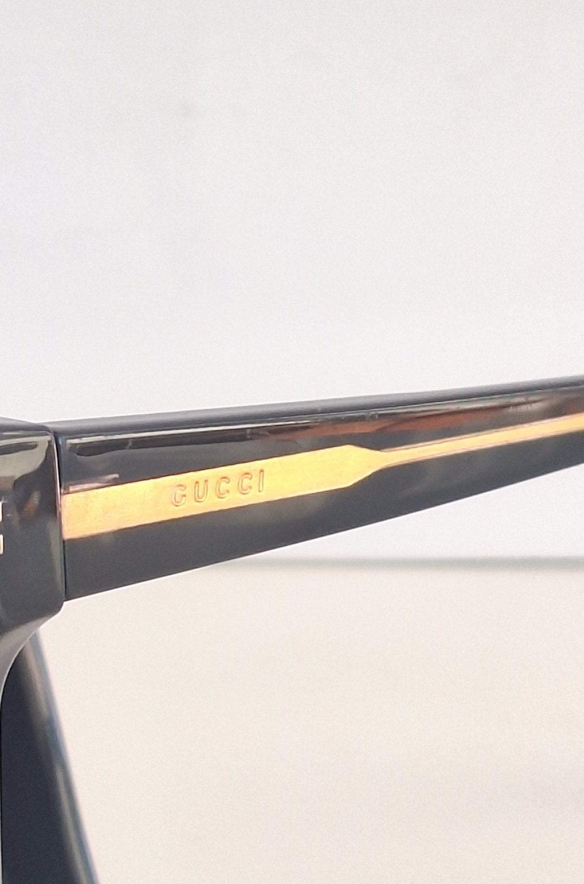Gucci GG 3179/S Black and Gold Sunglasses