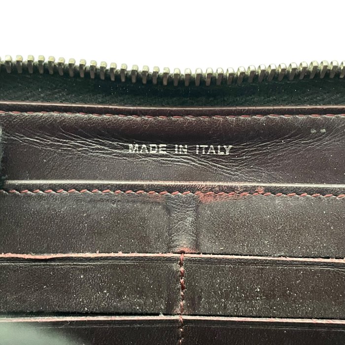 Chanel Black Matelassé Quilted Leather Zip-Around Long Wallet400
