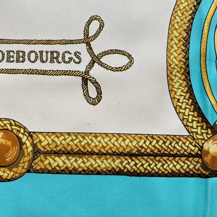 Hermès Carré 90 Brandenbourgs Silk Scarf