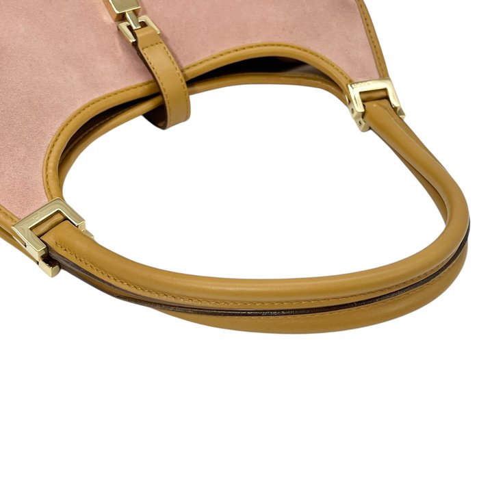 Gucci Jackie Shoulder Bag – Pink Leather and Suede