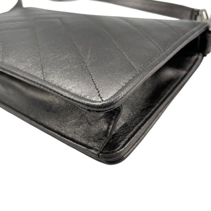 Sac porté épaule Yves Saint Laurent métallisé