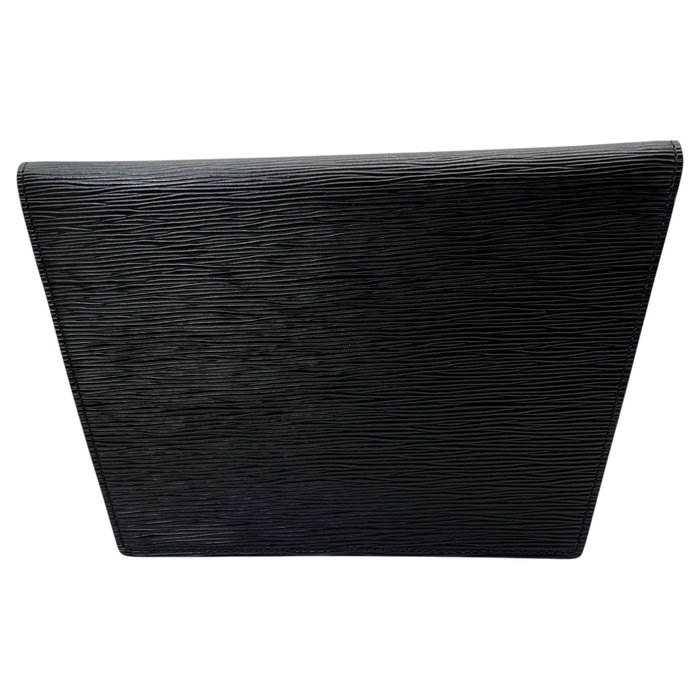 Louis Vuitton Trapeze Epi Leather Shoulder Bag – Black