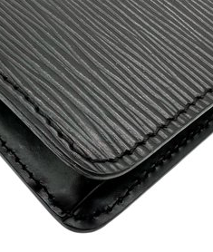 Louis Vuitton Homme Epi Leather Clutch Bag – Black