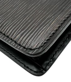 Louis Vuitton Homme Epi Leather Clutch Bag – Black