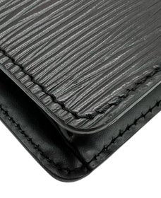 Louis Vuitton Homme Epi Leather Clutch Bag – Black