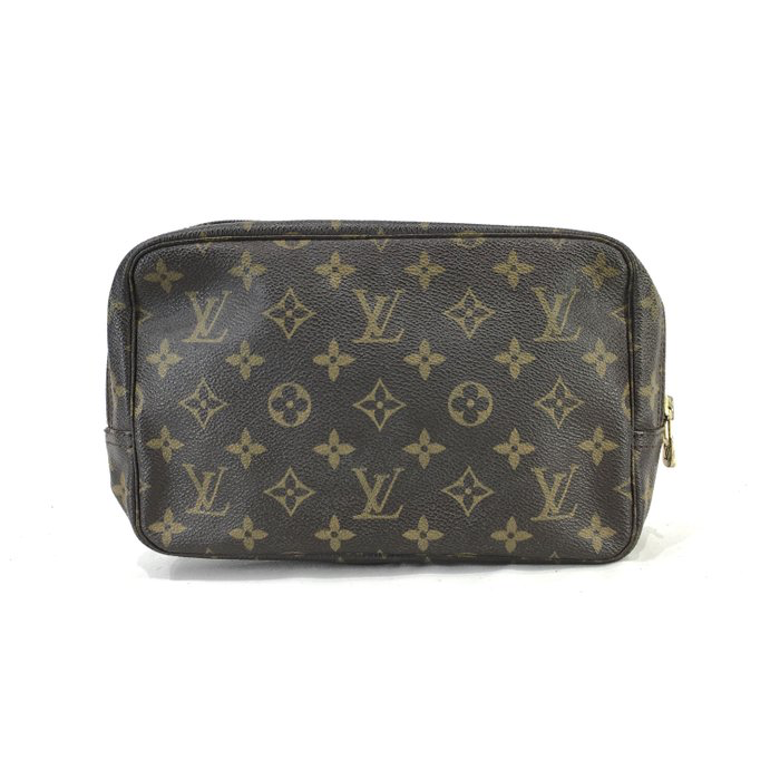 Louis Vuitton Monogram Trousse Toilette 23 – Vintage Cosmetic Pouch