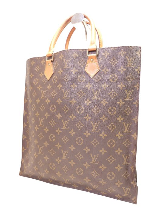 Louis Vuitton Sac Plat GM Monogram Tote Bag