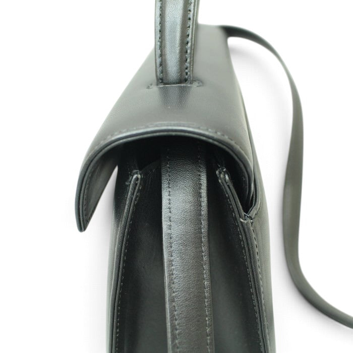 Givenchy Vintage Black Leather Handbag -gold hardware
