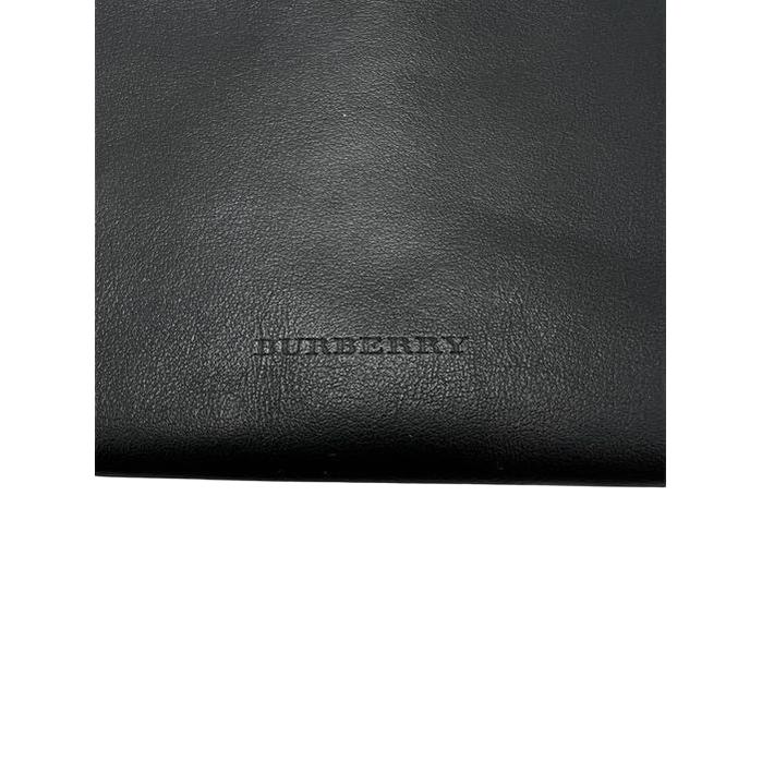 Burberry black waist bag premium leather structured silhouette with meticulous stitching and high-quality hardware.