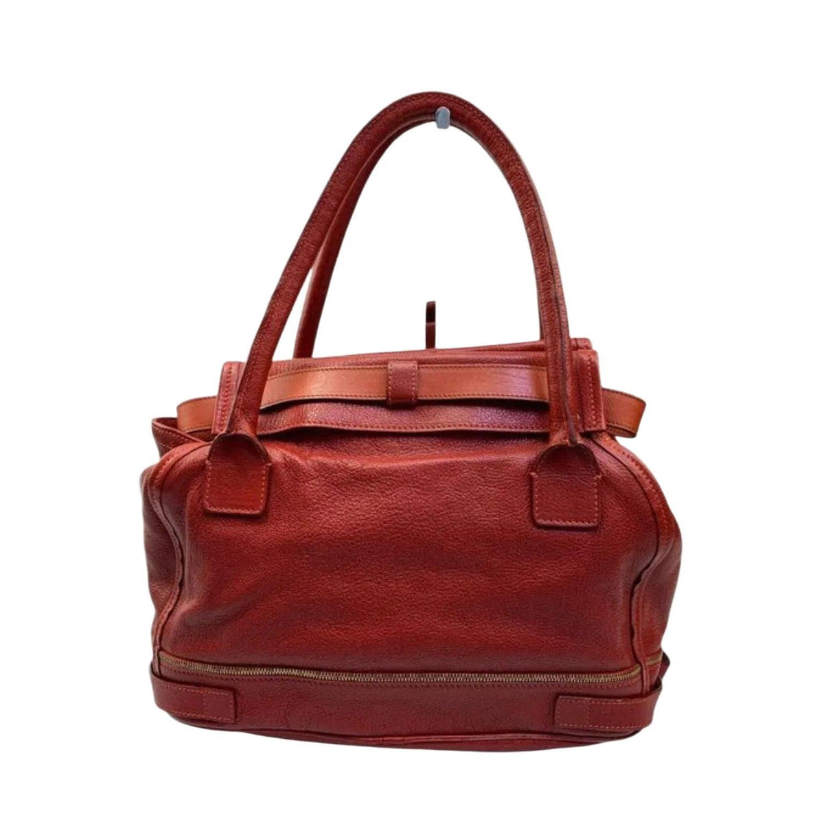 Chloè multi bicolor shopping tote bag with premium leather and sturdy top handles.