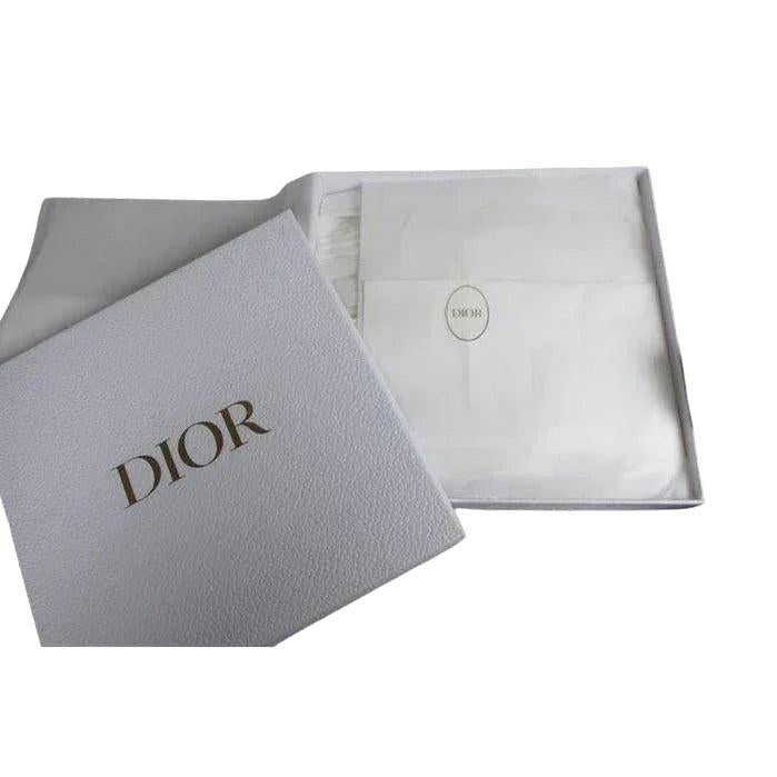Christian Dior multi-functional scarf in multi-colour with woven logos and metallic appliqués.