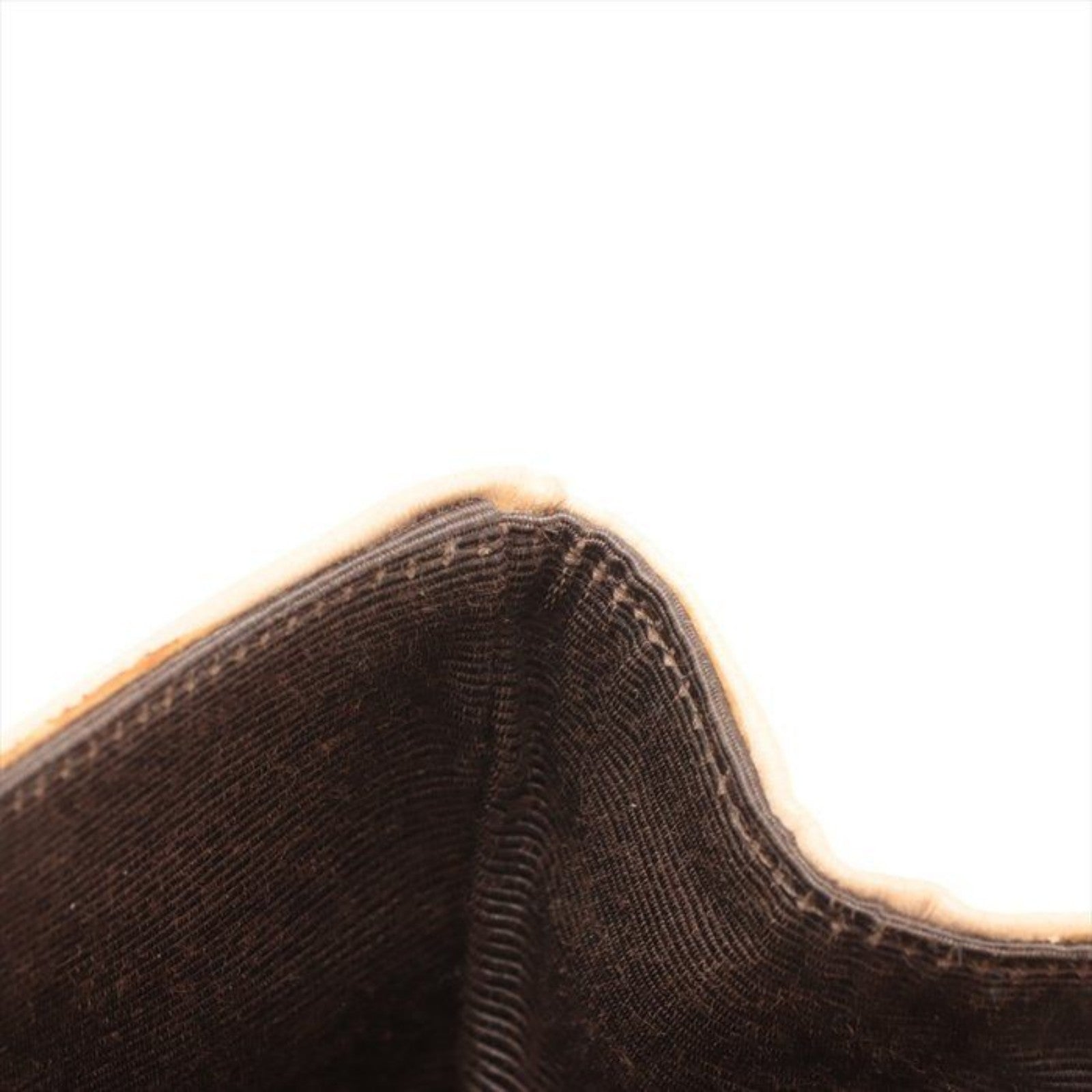 CHANEL beige matelassé leather half moon shoulder bag with gold hardware and classic logo.