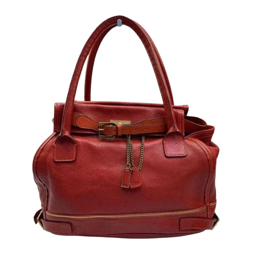 Chloè multi bicolor shopping tote bag with premium leather and sturdy top handles.