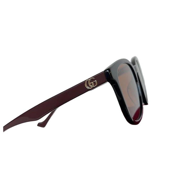 Gucci multicolour sunglasses with sleek frame and logo detail, excellent condition.