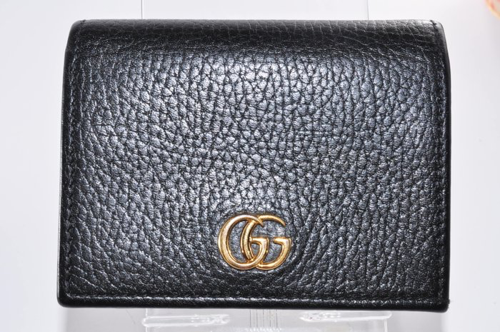 Gucci Black Leather Bi-Fold Wallet