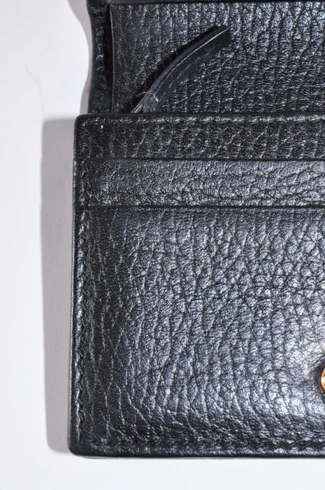 Gucci Black Leather Bi-Fold Wallet