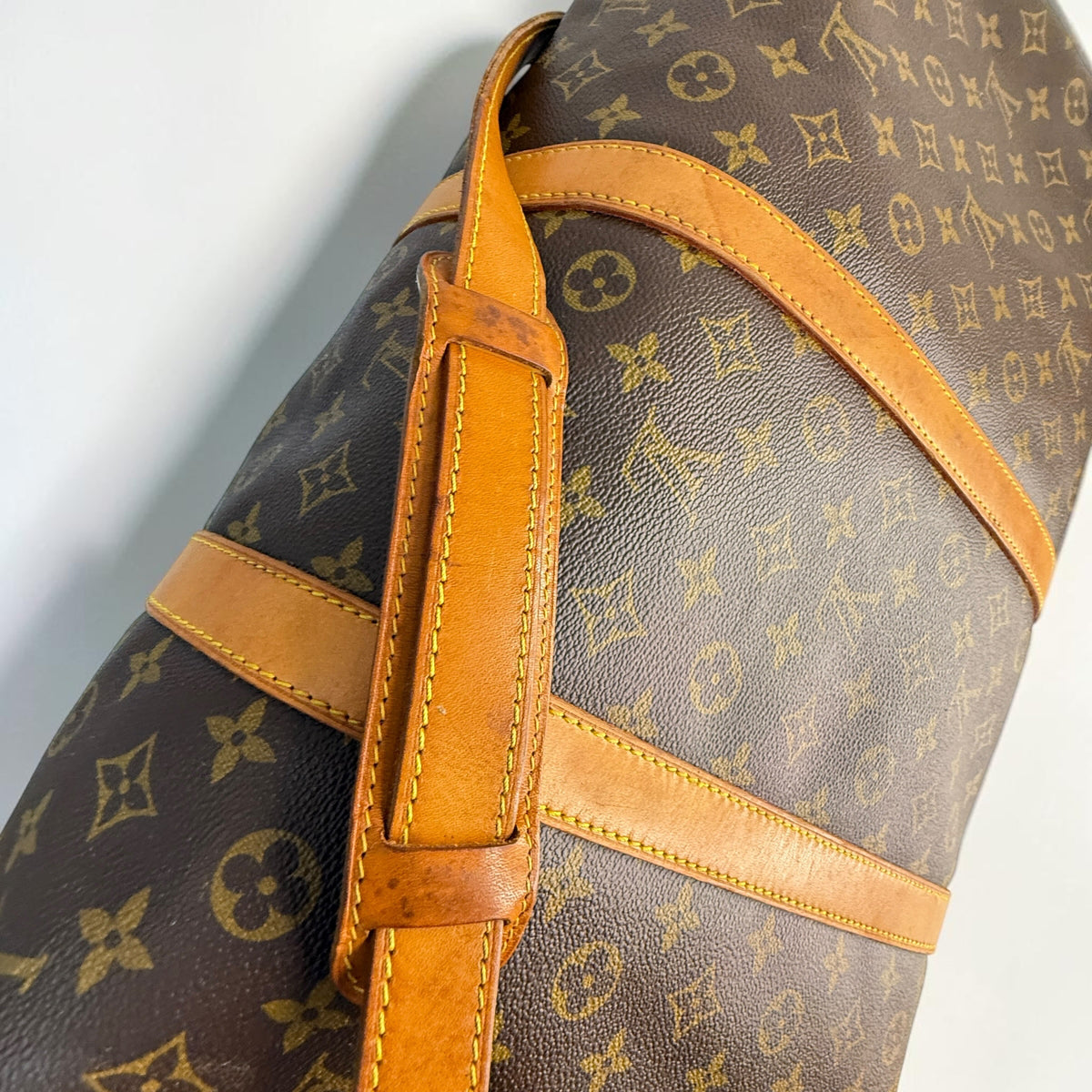 Louis Vuitton Keepall Bandoulière 60 Monogram Travel Bag