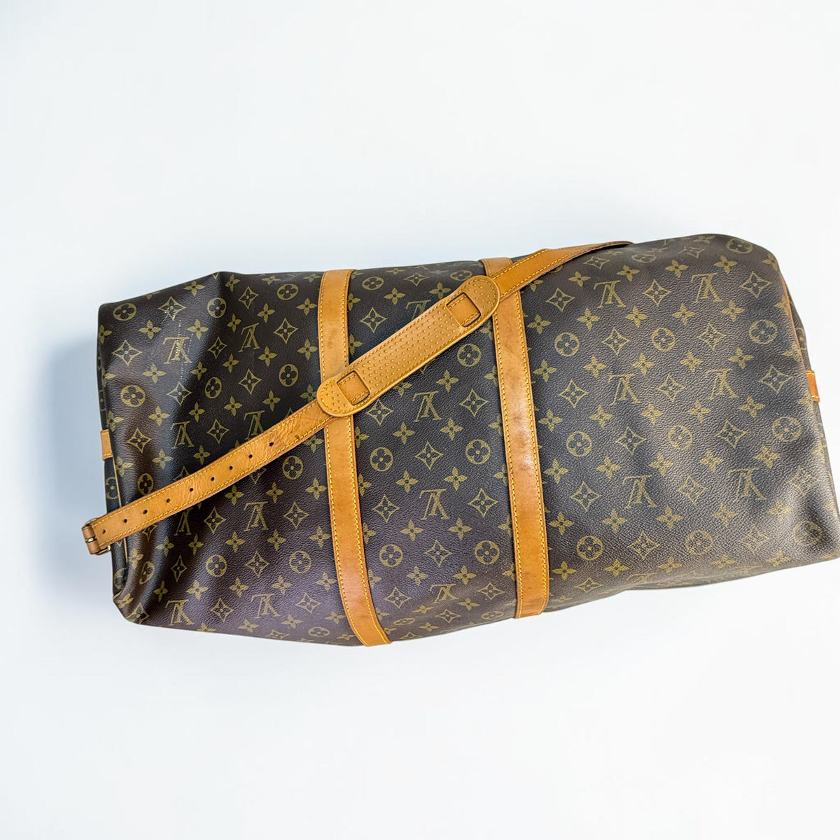 Louis Vuitton Keepall Bandoulière 60 Monogram Travel Bag