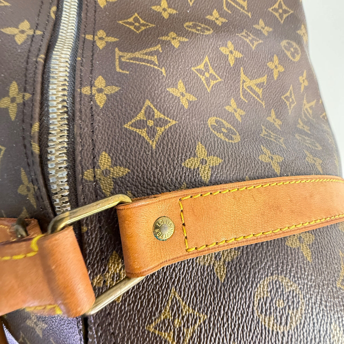 Louis Vuitton Keepall Bandoulière 60 Monogram Travel Bag