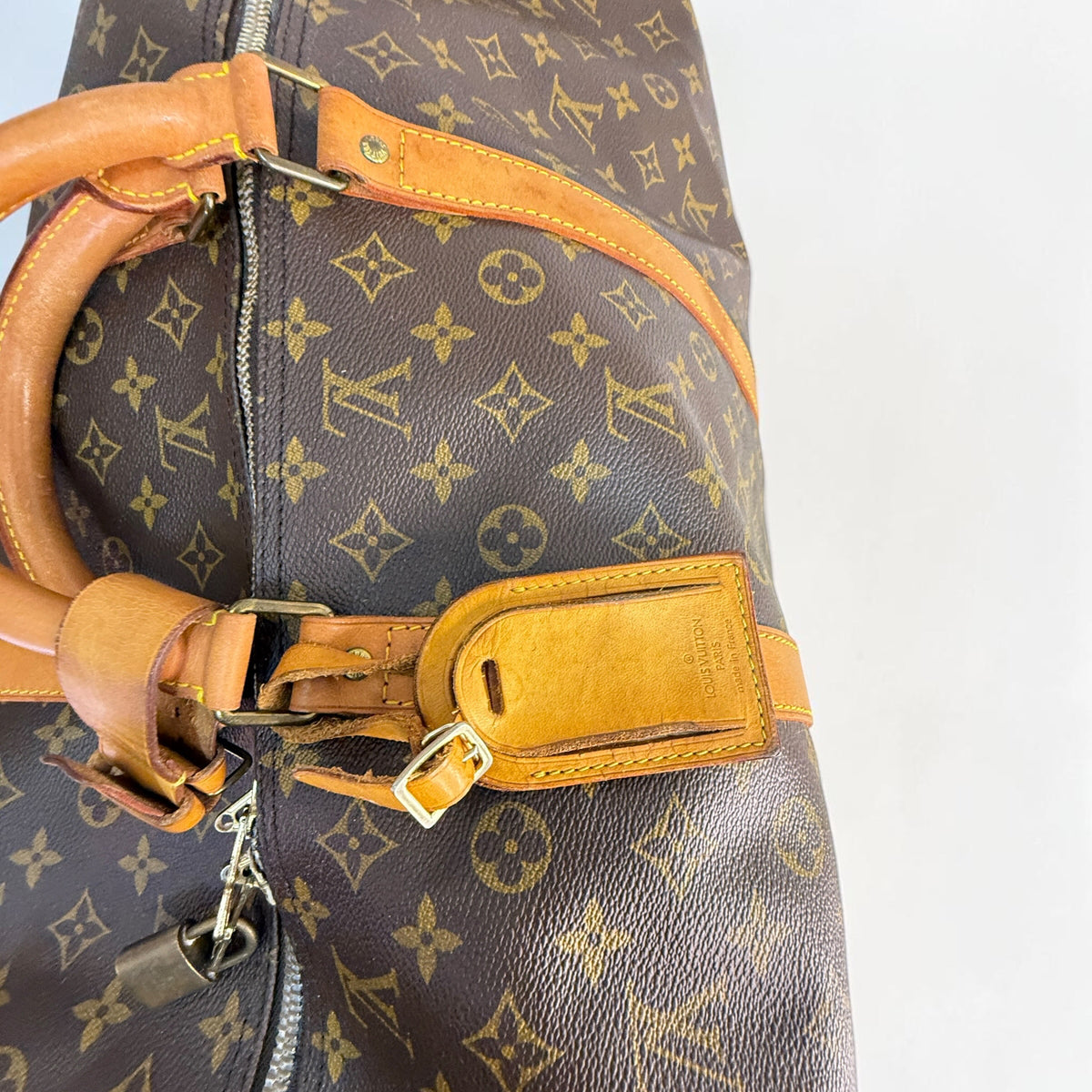 Louis Vuitton Keepall Bandoulière 60 Monogram Travel Bag