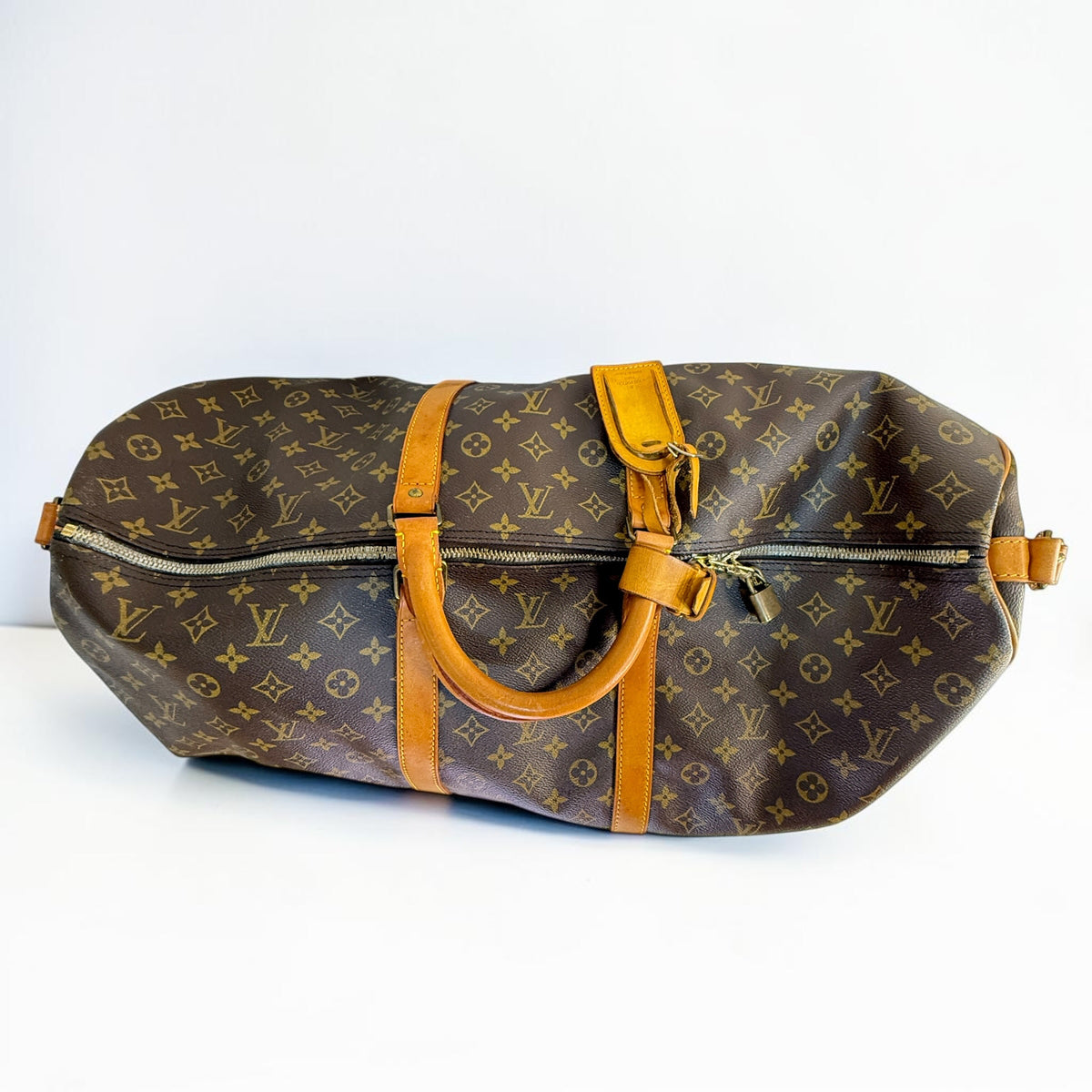 Louis Vuitton Keepall Bandoulière 60 Monogram Travel Bag