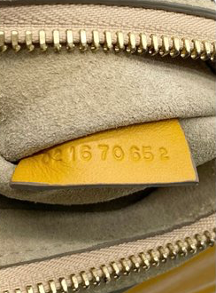 Chloé Faye Shoulder Bag – Mustard Yellow Suede & Leather