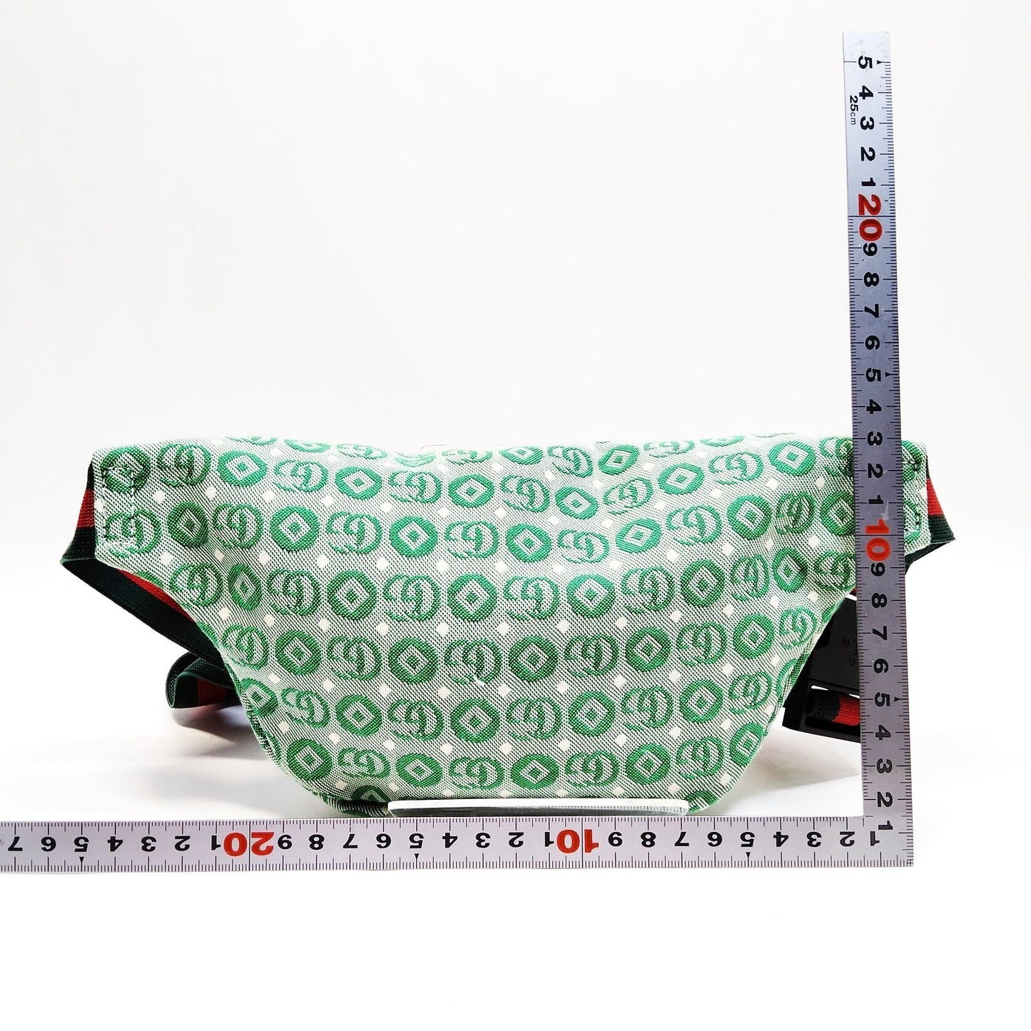 Gucci Green Kids GG Canvas Star Waist/Belt Bag
